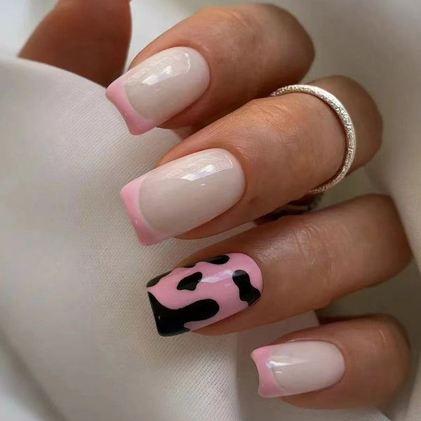 12 Sizes-24 Pcs Press On Nails W582