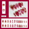 12 Sizes-24 Pcs Press On Nails Z1091