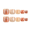 Press On Toe nails Set 24pcs/set JP3218