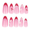 12 Sizes-24 Pcs Press On Nails JP3839