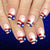 12 Sizes-24 Pcs Press On Nails C1718