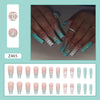 12 Sizes-24 Pcs Press On Nails Z465