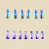 12 Sizes-24 Pcs Press On Nails Y435-1