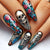12 Sizes-24 Pcs Press On Nails Y969
