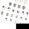 12 Sizes-24 Pcs Press On Nails JP1683