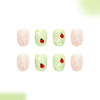 12 Sizes-24 Pcs Press On Nails C1783
