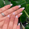12 Sizes-24 Pcs Press On Nails W1255