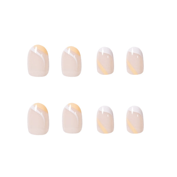 12 Sizes-24 Pcs Press On Nails JP1350