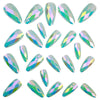 12 Sizes-24 Pcs Press On Nails Y1333
