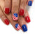 12 Sizes-24 Pcs Press On Nails C861