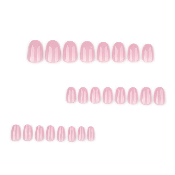12 Sizes-24 Pcs Press On Nails JP3908