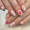 12 Sizes-24 Pcs Press On Nails JP3941