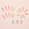 12 Sizes-24 Pcs Press On Nails W1955