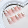 12 Sizes-24 Pcs Press On Nails R922