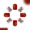 12 Sizes-24 Pcs Press On Nails C1098