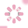 12 Sizes-24 Pcs Press On Nails C1050