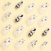 12 Sizes-24 Pcs Press On Nails JP2965