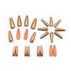 12 Sizes-24 Pcs Press On Nails Y1578