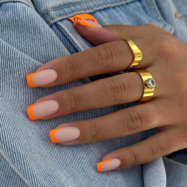 12 Sizes-24 Pcs Press On Nails W877