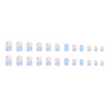 12 Sizes-24 Pcs Press On Nails W504