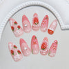 12 Sizes-24 Pcs Press On Nails Z1105
