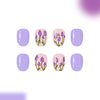 12 Sizes-24 Pcs Press On Nails C1239