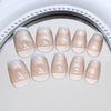 12 Sizes-24 Pcs Press On Nails MY117