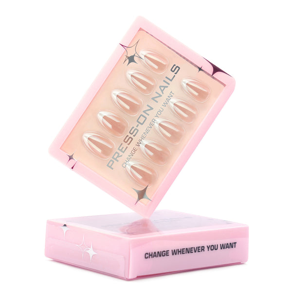 Glamhalo Premiere 30pcs Press On Nails – Eco-Friendly Perfect Fit - GD12