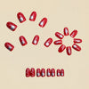 12 Sizes-24 Pcs Press On Nails Y1266