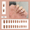 12 Sizes-24 Pcs Press On Nails Z041