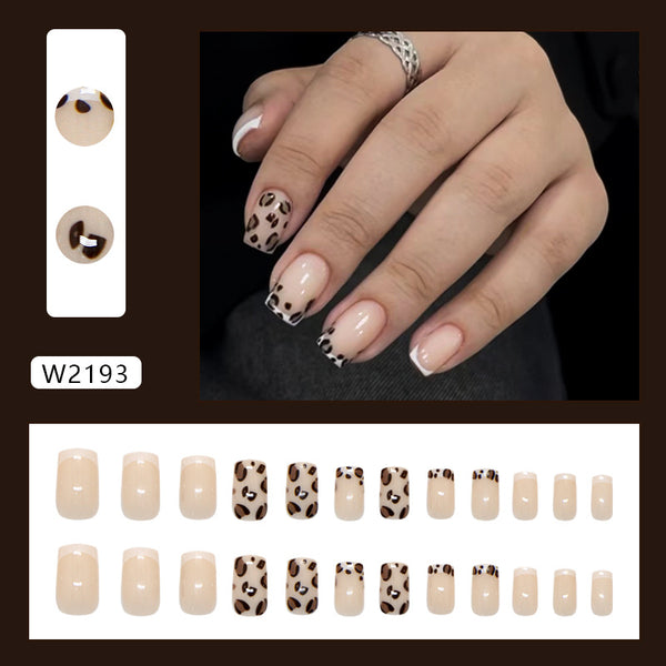 12 Sizes-24 Pcs Press On Nails W2193