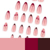 12 Sizes-24 Pcs Press On Nails JP4050