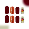 12 Sizes-24 Pcs Press On Nails C642