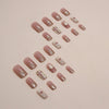 12 Sizes-24 Pcs Press On Nails W1333