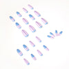 12 Sizes-24 Pcs Press On Nails JP1132