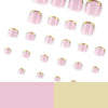 12 Sizes-24 Pcs Press On Nails JP3803
