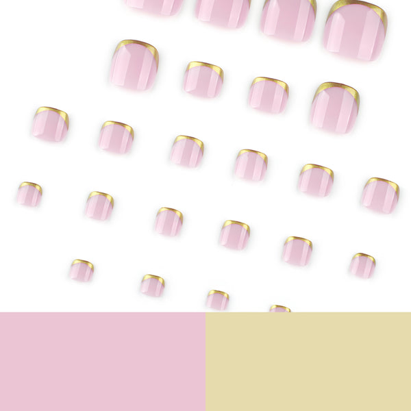 12 Sizes-24 Pcs Press On Nails JP3803