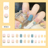 12 Sizes-24 Pcs Press On Nails R563