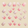 12 Sizes-24 Pcs Press On Nails Y1010
