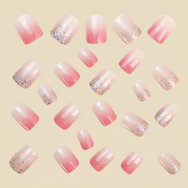 12 Sizes-24 Pcs Press On Nails Y913