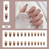12 Sizes-24 Pcs Press On Nails Z082