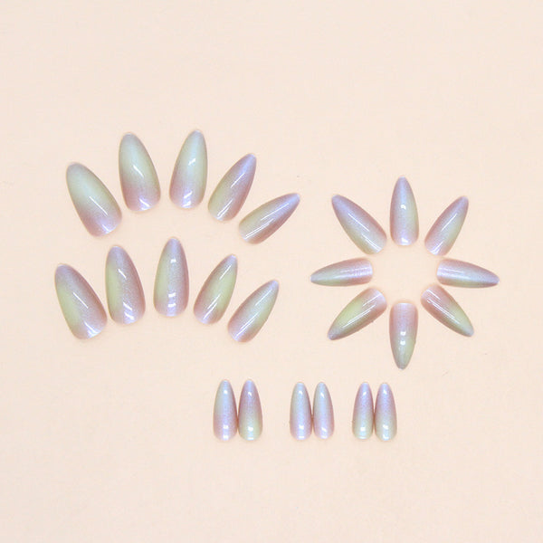 12 Sizes-24 Pcs Press On Nails W811