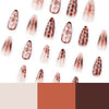 12 Sizes-24 Pcs Press On Nails JP3786
