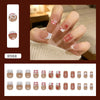 12 Sizes-24 Pcs Press On Nails R988