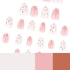 12 Sizes-24 Pcs Press On Nails JP4107
