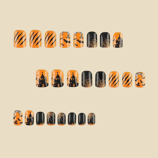 12 Sizes-24 Pcs Press On Nails y2100-z-24