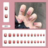 12 Sizes-24 Pcs Press On Nails Z041