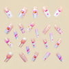 12 Sizes-24 Pcs Press On Nails Y577