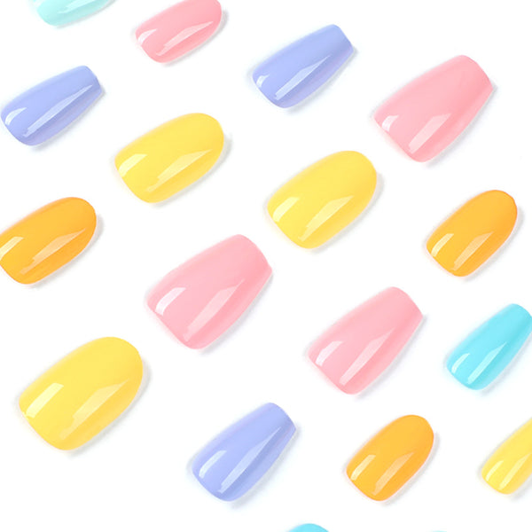12 Sizes-24 Pcs Press On Nails JP1992