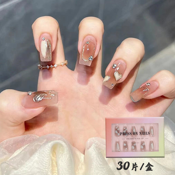30 Pcs Press On Nails Z561